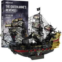 Piececool Metal Puzzle 3D Model - Queen Anne's Revenge Ship