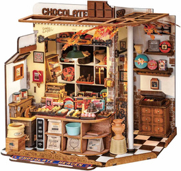 ROBOTIME Składany Drewniany Model Puzzle 3D - Piekarnia Becky