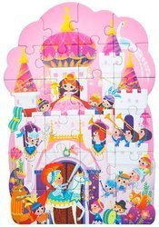 ROBOTIME Wooden Puzzle Coloring Book Princess