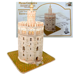 CUIT Folding 3D Brick House - Golden Tower