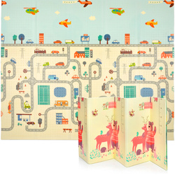 LITTLE STORY Folding Double-sided Foam Mat XPE 180x200 cm XPE-008