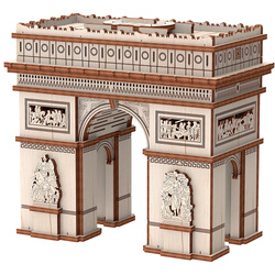 Mr.Playwood Wooden 3D Puzzle - Arc de Triomphe