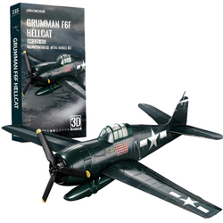 Piececool Puzzle Metal 3D Model - Grumman F6F Hellcat Airplane