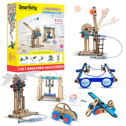 Smartivity Wooden Mechanical 3D Puzzle - Hydraulic Experiments