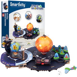 Smartivity Wooden Mechanical 3D Puzzle - Space Shooter