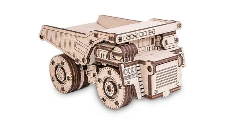 EWA Wooden 3D Puzzle - Mini Belaz