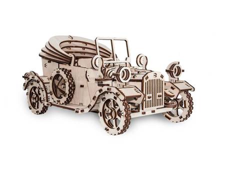 EWA Wooden 3D Puzzle - Retro Car