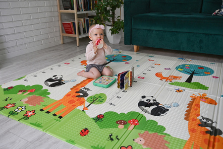 LITTLE STORY Foldable Double-sided XPE Foam Mat 180x200 cm