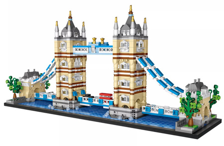 LOZ Construction Blocks for Kids Tower Bridge