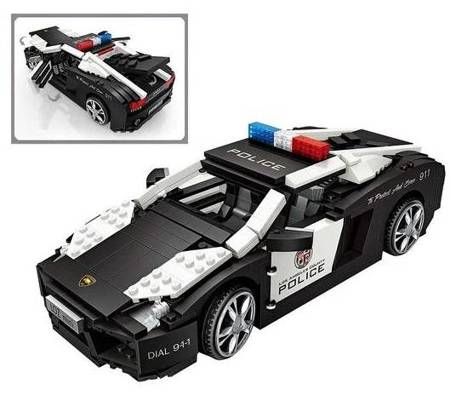 LOZ Constructive Blocks For Kids Police Car