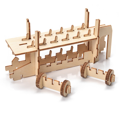 Little Story Wooden Model 3D Puzzle - Bus