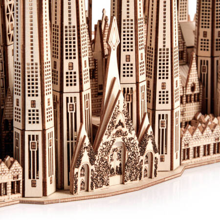 Little Story Wooden Model 3D Puzzles DIY - Brandenburg Gate