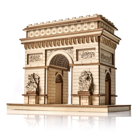 Little Story Wooden Model 3D Puzzles DIY - Triumphal arch