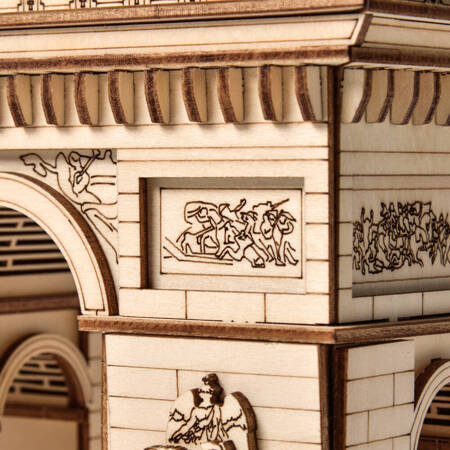 Little Story Wooden Model 3D Puzzles DIY - Triumphal arch