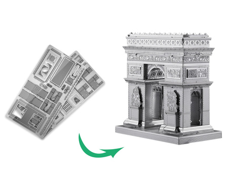 Piececool Metal Puzzle 3D Model - Arc de Triomphe