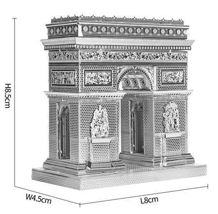 Piececool Metal Puzzle 3D Model - Arc de Triomphe