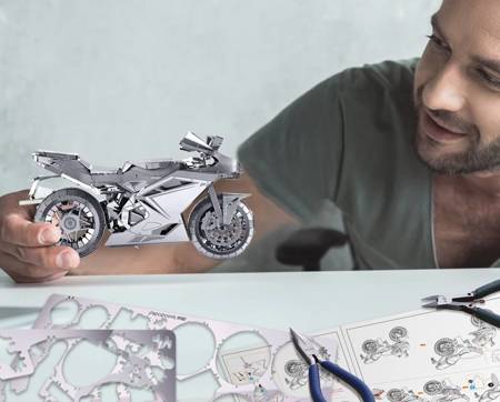 Piececool Metal Puzzle 3D Model - Motorcycle