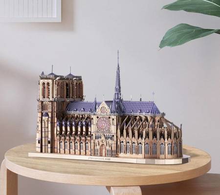 Piececool Metal Puzzle 3D Model - Notre Dame Cathedral