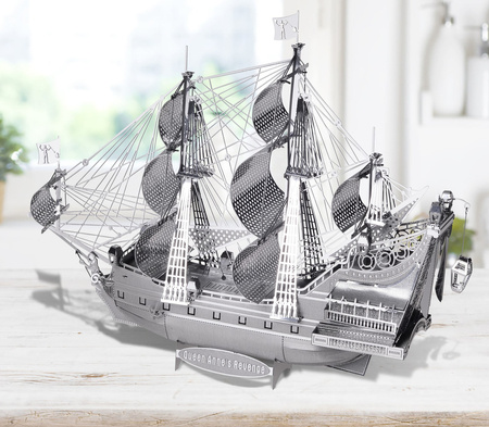 Piececool Metal Puzzle 3D Model - Queen Anne's Revenge Ship