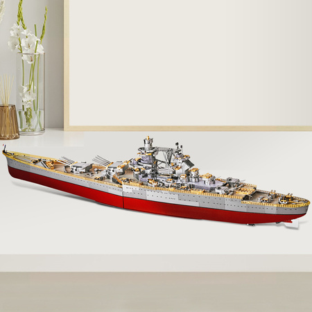 Piececool Metal Puzzle 3D Model - Richelieu Battle Ship