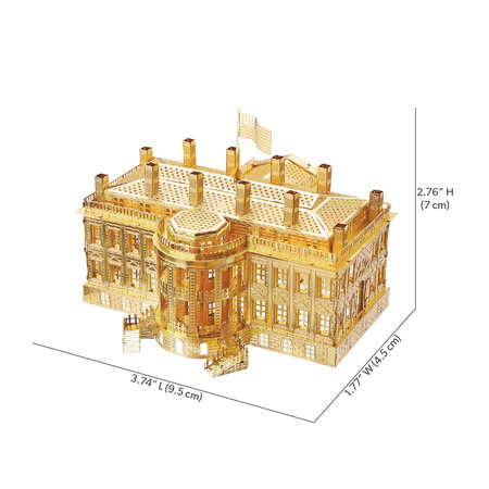 Piececool Metal Puzzle 3D Model - White House