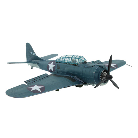 Piececool Puzzle Metal 3D Model - Aircraft Bomber SBD Dauntless