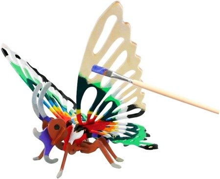 ROBOTIME 3D Painting Puzzle - Butterfly