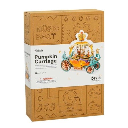 ROBOTIME 3D Wooden Puzzle - Carriage Posse