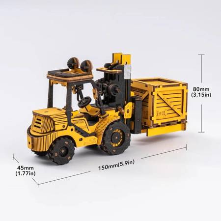 ROBOTIME 3D Wooden Puzzle - Forklift Truck