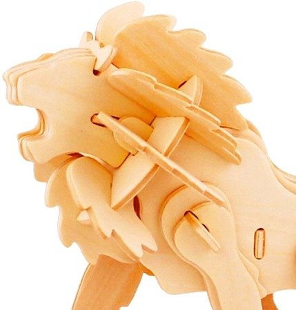 ROBOTIME 3D Wooden Puzzle - Lion