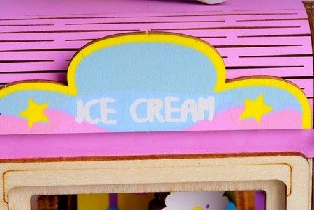 ROBOTIME 3D Wooden Puzzle - Positive Ice Cream Shop