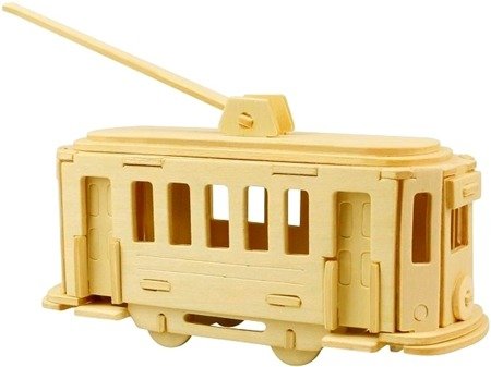 ROBOTIME 3D Wooden Puzzle - Tramway