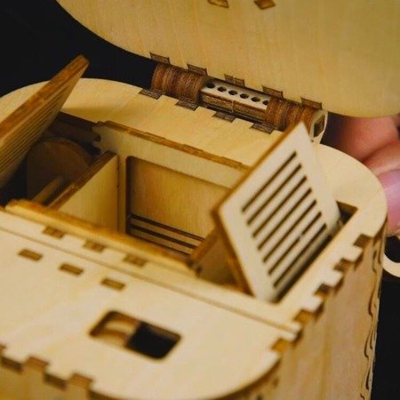 ROBOTIME 3D Wooden Puzzle - Treasure Chest