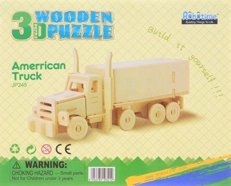 ROBOTIME 3D Wooden Puzzle - Truck