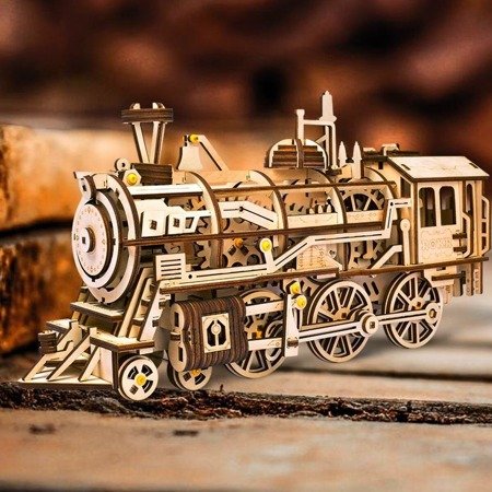 ROBOTIME Wooden 3D Puzzle - Locomotive