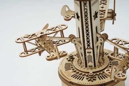 ROBOTIME Wooden 3D Puzzle - Positive Flight Control Tower