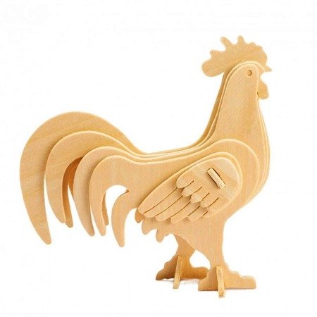 ROBOTIME Wooden 3D Puzzle - Rooster