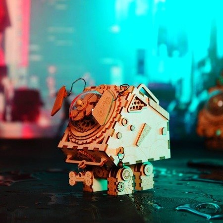 ROBOTIME Wooden 3D Puzzle - Steampunk Posse Dog