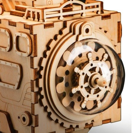 ROBOTIME Wooden 3D Puzzle - Steampunk Spaceship Posse