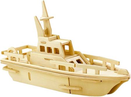 ROBOTIME Wooden 3D Puzzle - Yacht