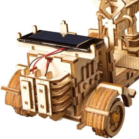 ROBOTIME Wooden Solar Energy Vehicle - Rambler rover