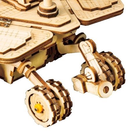 ROBOTIME Wooden Solar Energy Vehicle - Vaganong rover