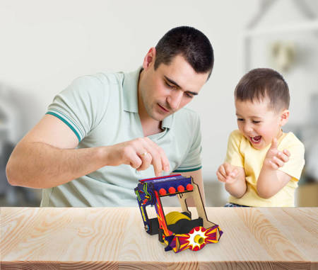 Smartivity Wooden Mechanical 3D Puzzle - Air Gun