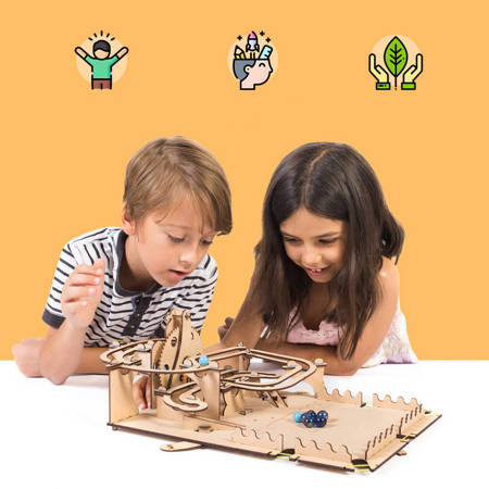 Smartivity Wooden Mechanical 3D Puzzle - Ball Track