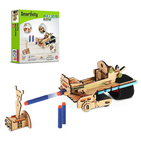 Smartivity Wooden Mechanical 3D Puzzle - Bullseye Bow