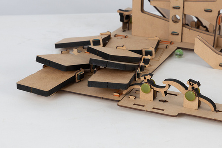 Smartivity Wooden Mechanical 3D Puzzle - Chain Reactions