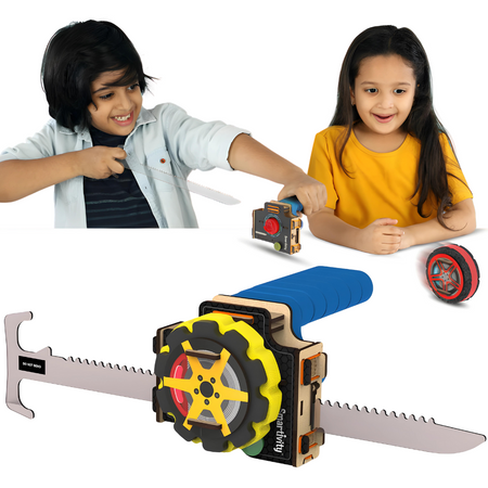 Smartivity Wooden Mechanical 3D Puzzle - Crazy Wheels