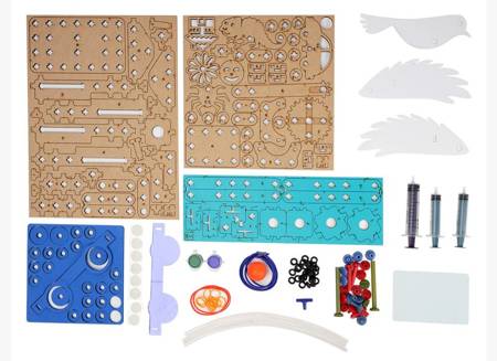 Smartivity Wooden Mechanical 3D Puzzle - Hydraulic Experiments