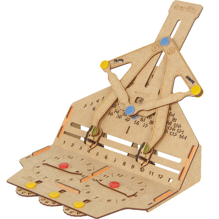 Smartivity Wooden Mechanical 3D Puzzle - Multiplication Machine