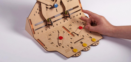 Smartivity Wooden Mechanical 3D Puzzle - Multiplication Machine